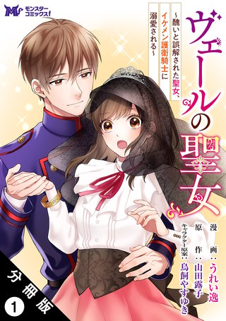 ヴェールの聖女 ～醜いと誤解された聖女、イケメン護衛騎士に溺愛される～(コミック) 分冊版漫画